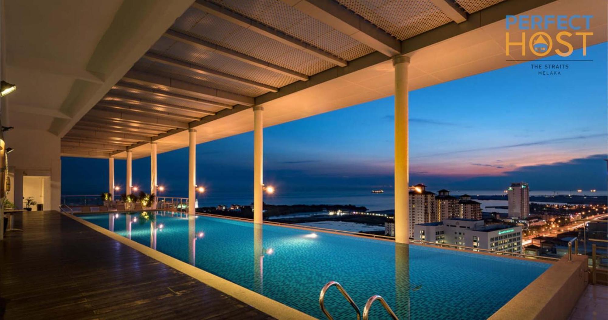 The Straits Melaka By Perfect Host Aparthotel Exterior photo