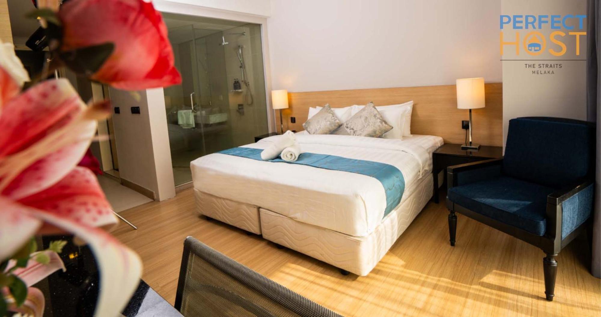 The Straits Melaka By Perfect Host Aparthotel Exterior photo